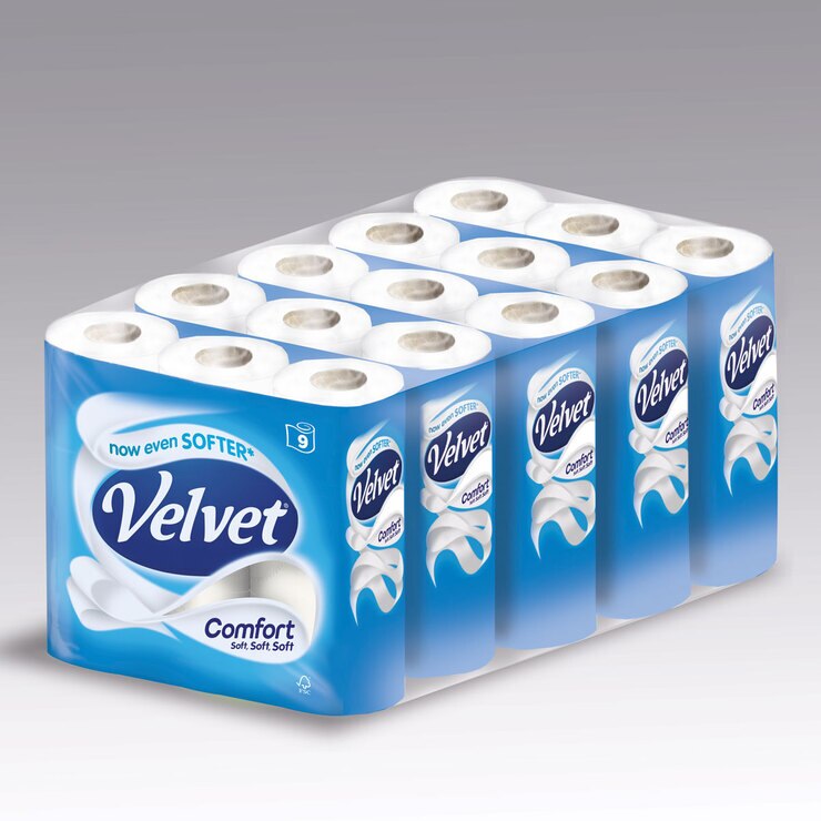 Velvet Comfort 2Ply Toilet Tissue, 45 Rolls Costco UK