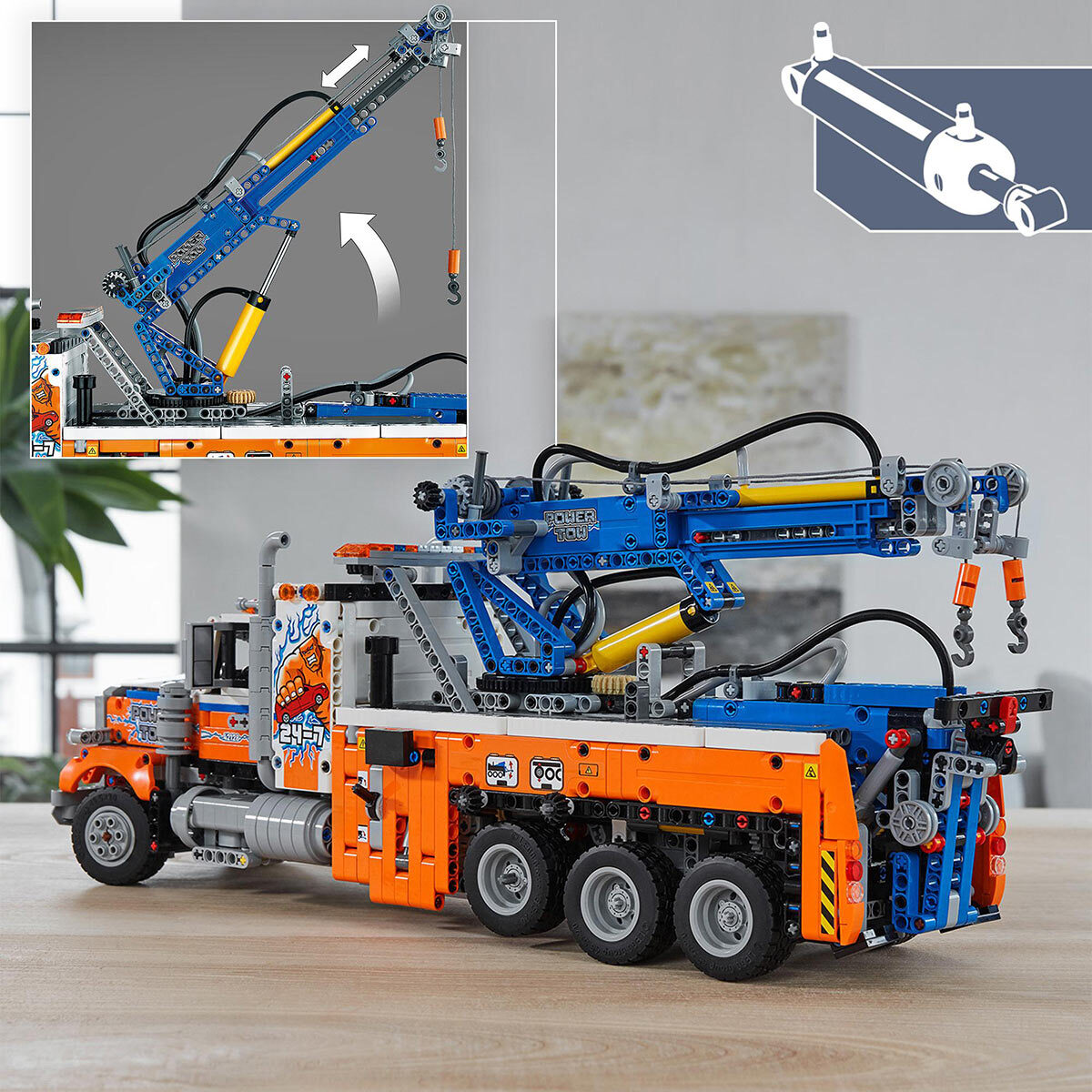 Buy LEGO Technic Heavy Duty Tow-Truck Details2 Image at Costco.co.uk
