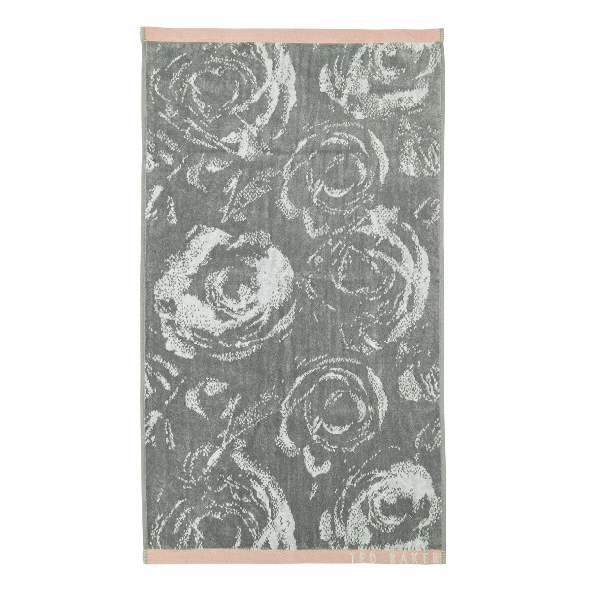 Ted Baker Grey Rose Bath & Hand Towel Bundle