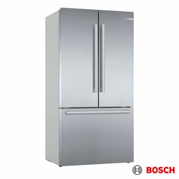 Bosch KFF96PIEP Multi Door Fridge Freezer, E Rated in Silver