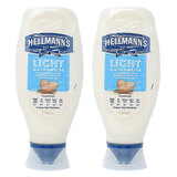Hellmann's Light Squeezy Mayonnaise, 2 x 750ml