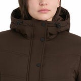 Sanctuary Women's Walker Coat with Faux Fur Hood