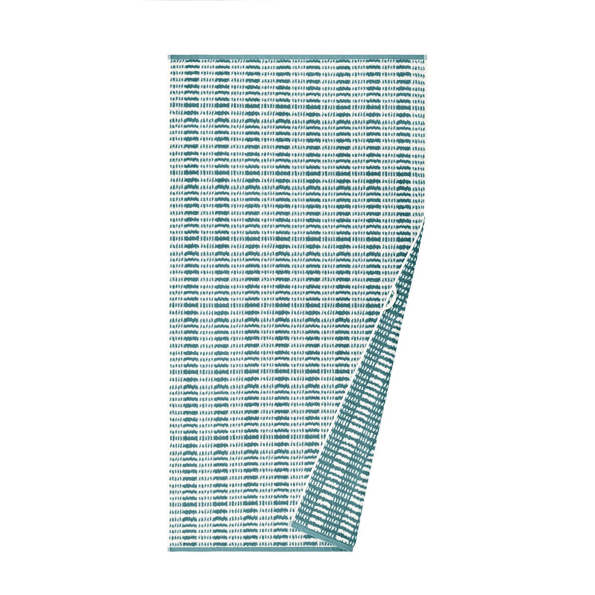 Loftex Loft Stripe Bath Towel in Green, 76 x 147 cm