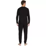 32 Degrees Men's Ultra Stretch Cotton Lounge Set in Black