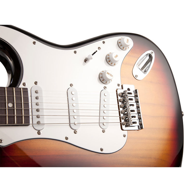 RockJam Electric Guitar Bundle in Sunburst Costco UK