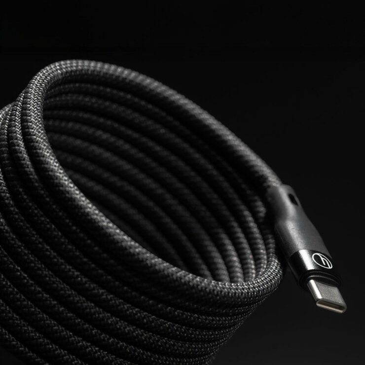 LoopLoop USB-C Cables 2x1.5M / 1x2M, 240W / Supports Data, Black