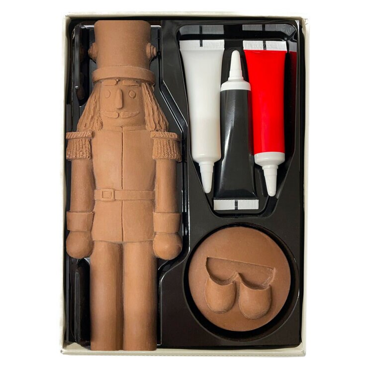 Choc on Choc Decorate Your Own Chocolate Nutcracker, 2 x 235g Choc on Choc Decorate Your Own Chocolate Nutcracker, 2 x 235g