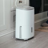 MeacoDry Arete One 12L Dehumidifier & Air Purifier in Warm Pebble