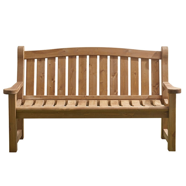 Anchor Fast 3 Seater Pine Wood Bench Costco UK