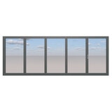 Clear Edge Bi-Fold Aluminium Door 210-230cm Height