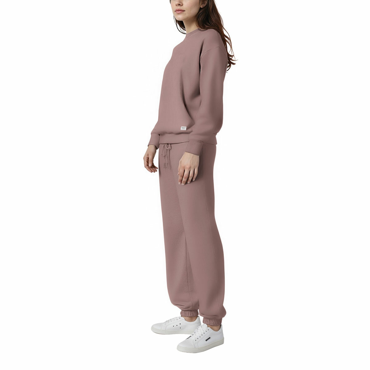 Aeropostale Ladies Crewneck Sweatshirt in Nutmeg