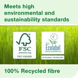 100% Recycled Fibre