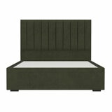 Highgrove Swift Green Fabric Full Ottoman Bed Frame in 3 Sizes
