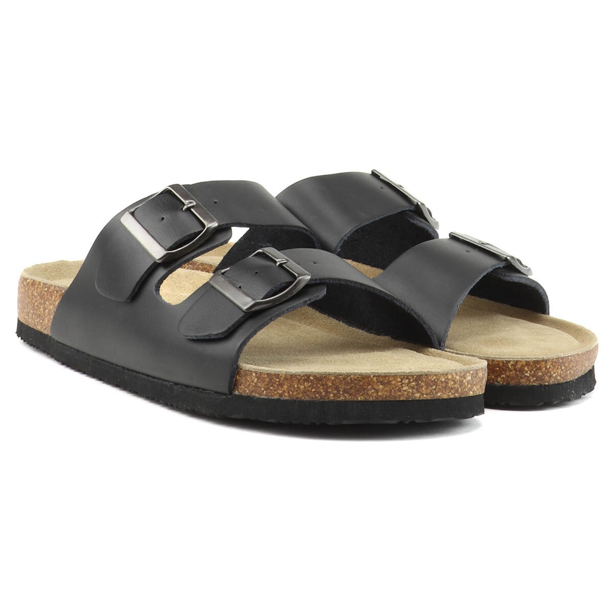 Pajar Ladies Leather Sandals in 2 Colours 5 Sizes Cos