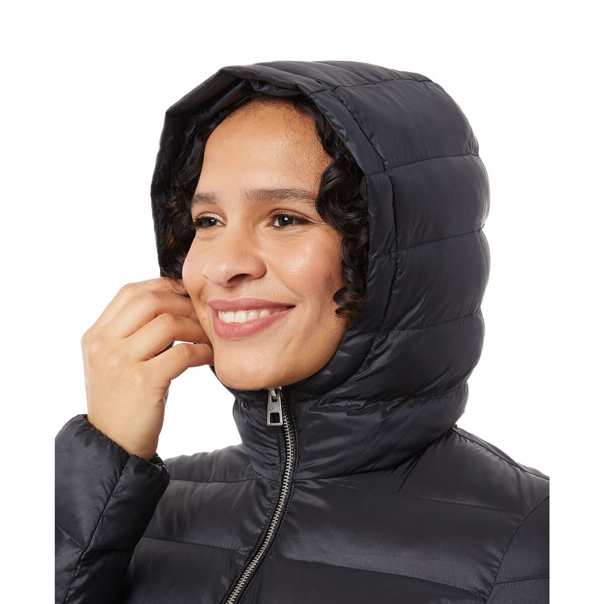 32 degrees women's long packable jacket