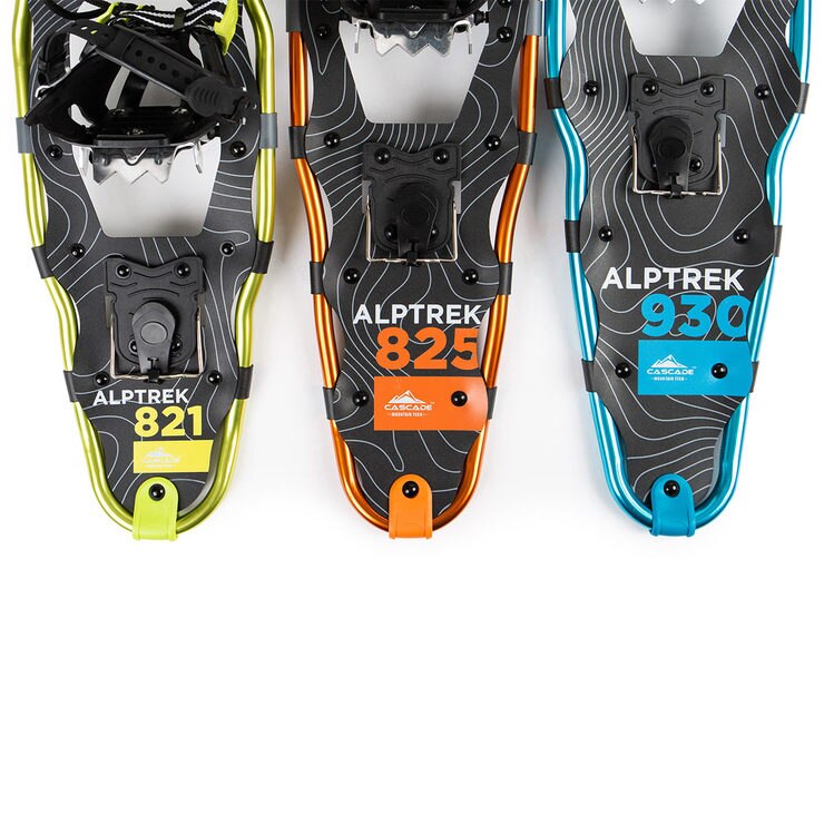 Cascade Mountain Tech Snowshoe Kit with Poles in 3 Sizes Costco UK