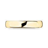 4.0mm Basic Court Wedding band. 18ct Yellow Gold