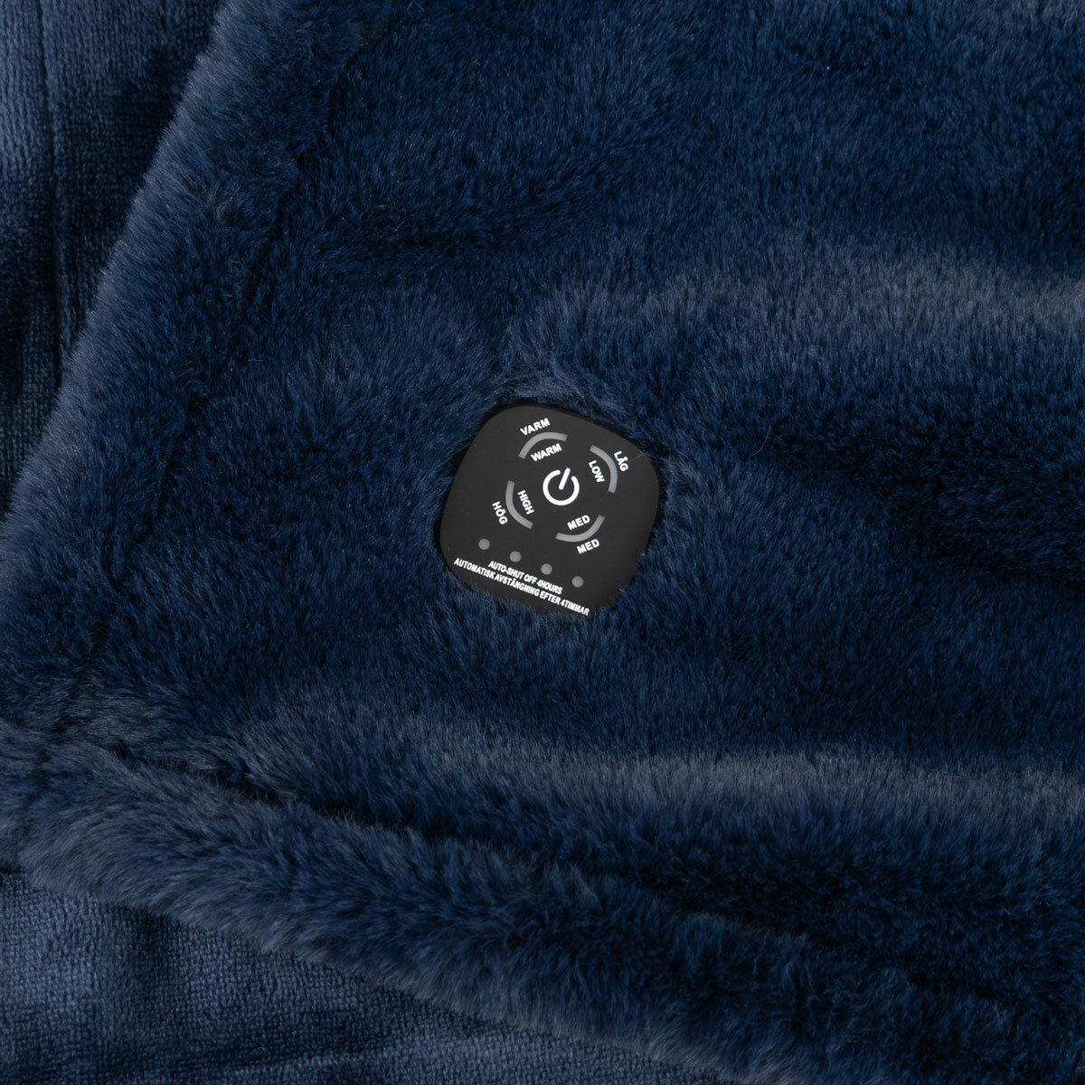 Berkshire Heated Throw Dual Plug in Navy