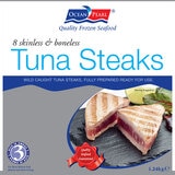 8 pack of Tuna Steaks