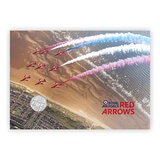 Red Arrows 50p Brilliant Uncirculated Coin Cover from Royal Mail and The Royal Mint