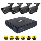 NightWatcher NW-4TV1-1TB-C1080B 4 Channel 1080p Digital Video Recorder with 4 x Bullet Cameras