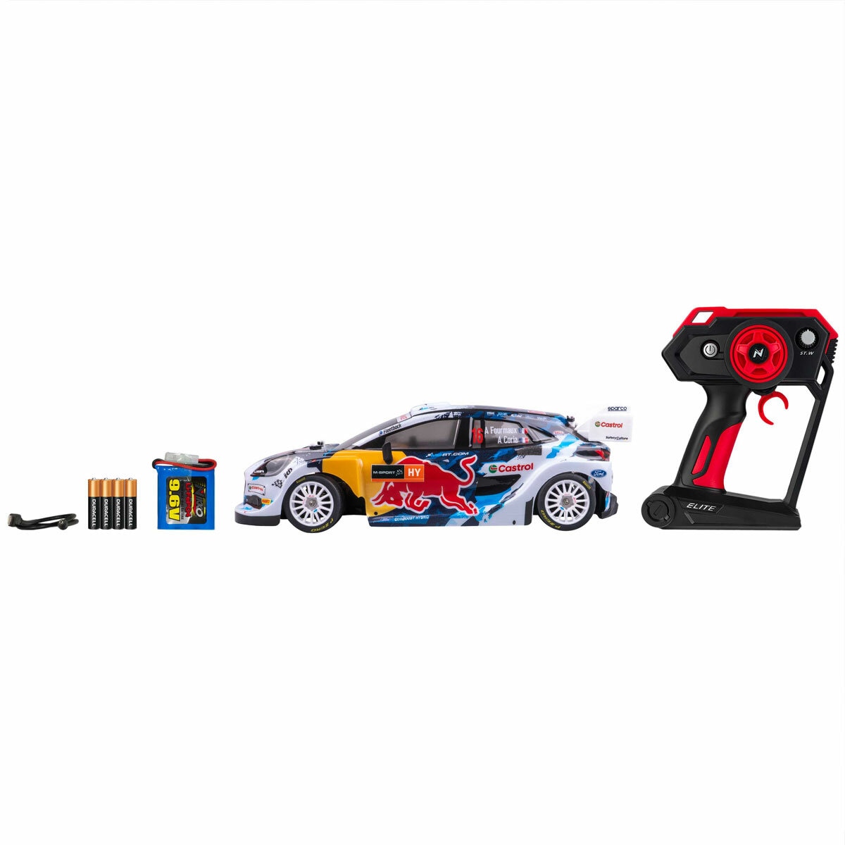 Nikko Toys 1:14th Elite Red Bull Race Remote Control Car - White (8+ Years)