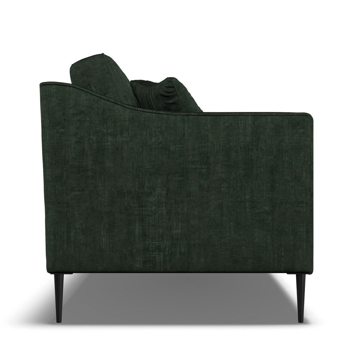 Aspen Velvet 2 Seater Sofa, Green