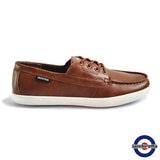 Lambretta Men's Vulkan Boat Shoe in Brown