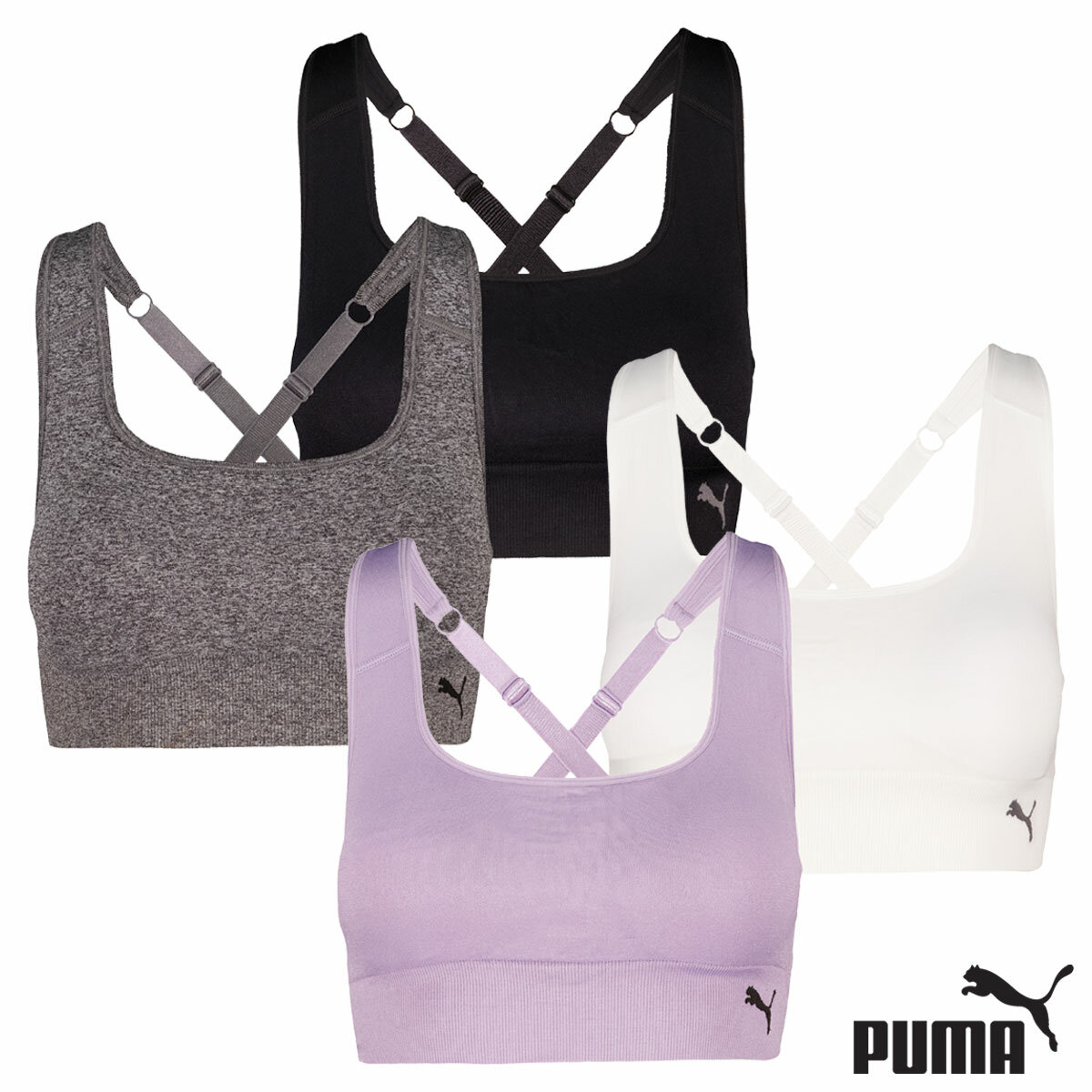 Puma Sports Bra 2pk