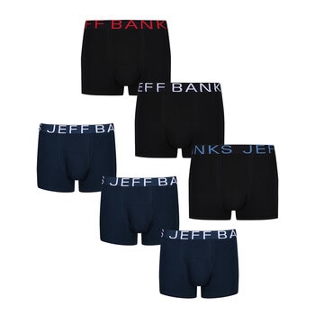 Jeff Banks Trunks, 6 Pack