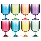 Pandex Acrylic Stacking Tumblers, 335ml, 8 Pack