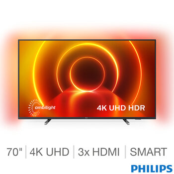 Philips 70PUS7805/12 70 Inch 4K Ultra HD Smart Ambilight TV