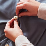 Panda 100% Bamboo Dark Grey Duvet Cover Set in 4 Sizes