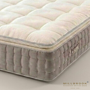 Millbrook Natural Luxury 5000 Pillowtop Mattress, 2 Firmness Ratings in 5 Sizes