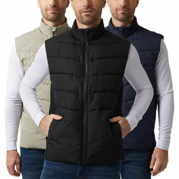 32 Degrees Mens Mixed Media Gilet