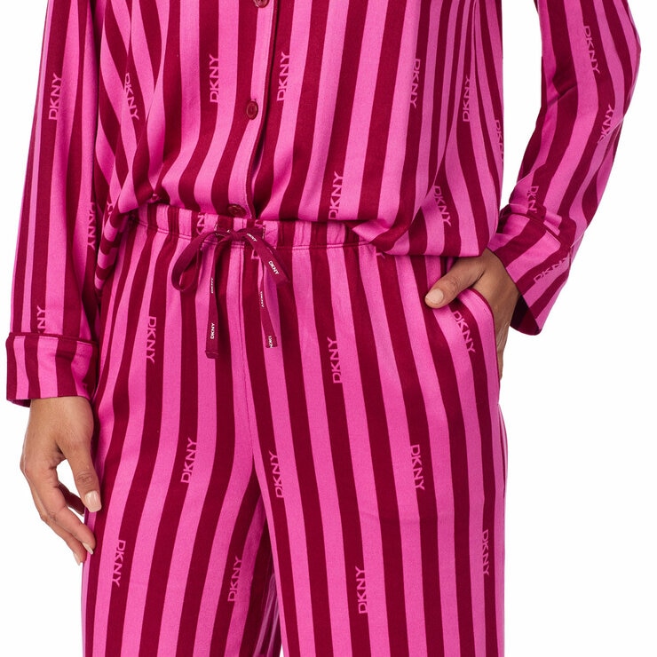 DKNY Women's Notch Collar Pyjama Set DKNY Women's Notch Collar Pyjama Set