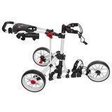 Ezeglide Smart Fold Trolley with Wheel cover and Umbrella