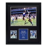 Peter Shilton Signed Framed 'Hand of God' Photograph 