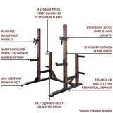 SteelBody STB-70105 Base Trainer Squat Rack