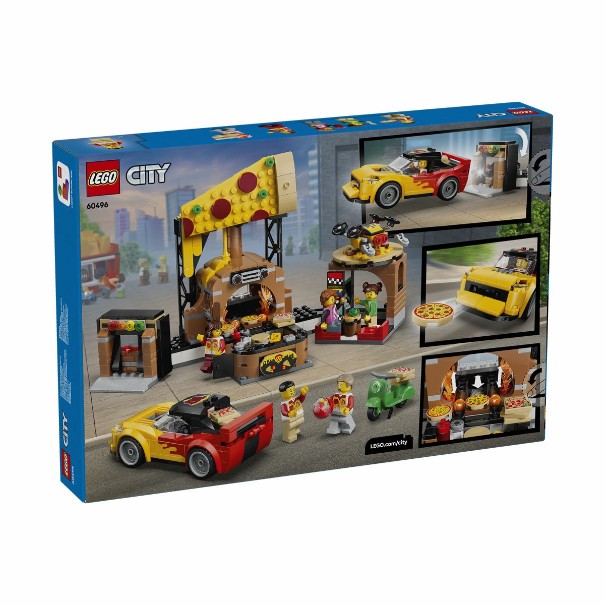 LEGO City Pizza Delivery Experience with Vehicles - Model 60496 (6+ Years) LEGO City Pizza Delivery Experience with Vehicles - Model 60496 (6+ Years)