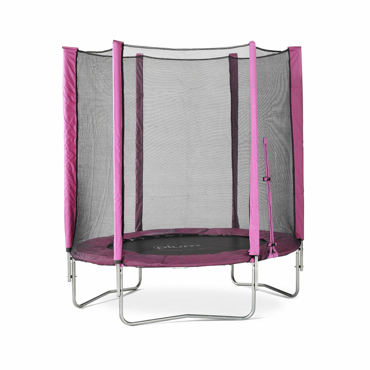 Studio image of the Plum 1.8m Pink Springsafe Trampoline