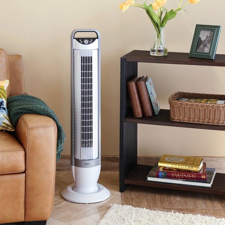 Seville Ultra Slimline Tilt Tower Fan, EHF10202UK Costco UK