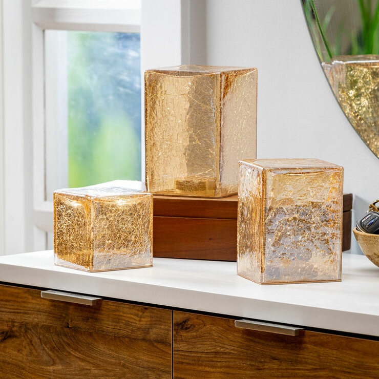 LED Glass Lights in CUBE
