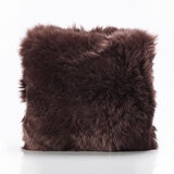 Bowron Long Wool Sheepskin Double Sided Cushion, 35 x 35cm