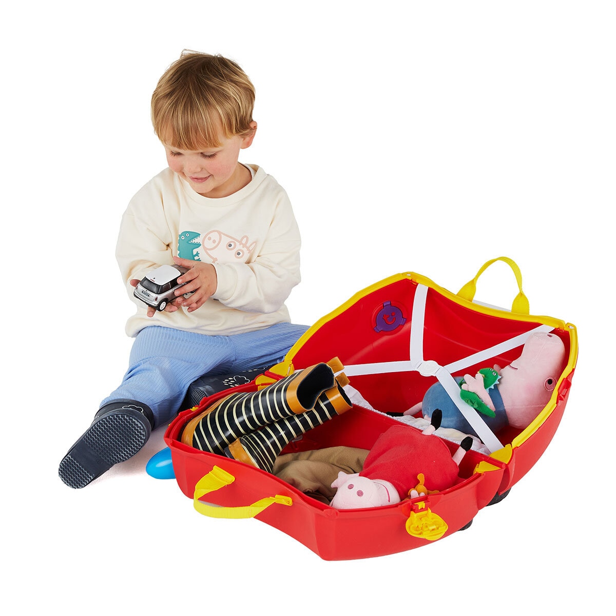 Trunki Peppa Pig Kids Ride-On Suitcase