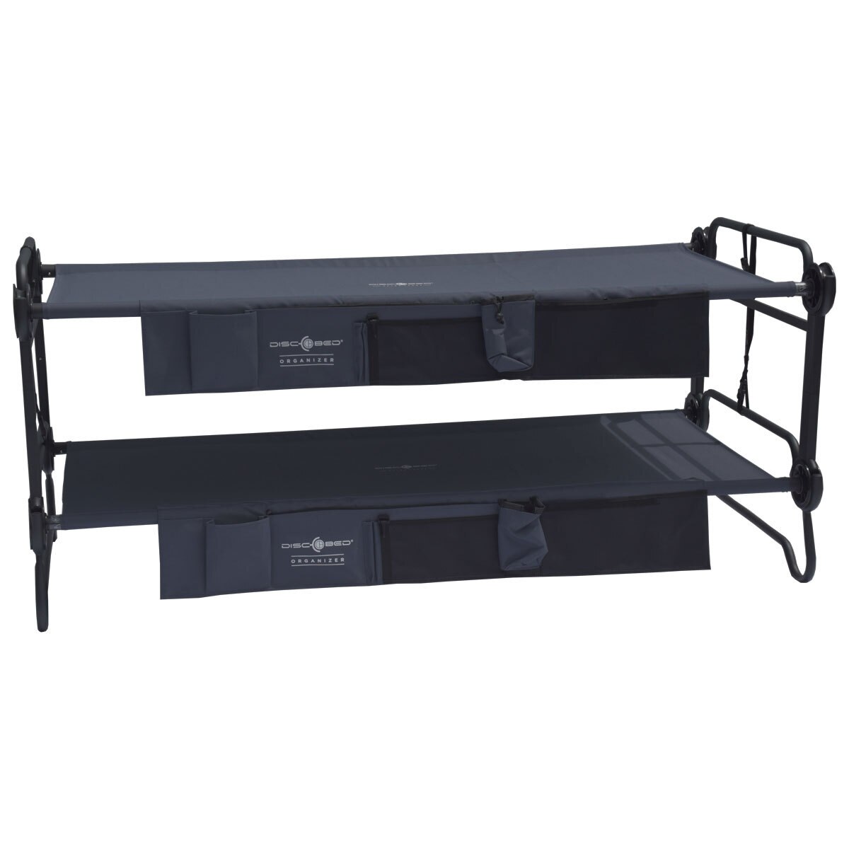 DiscOBed Adult Mobile Camping Bunk With Side Organisers in Extra...