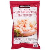 Kirkland Signature Raw Tail Off Wild Argentine Red Shrimp, 908g