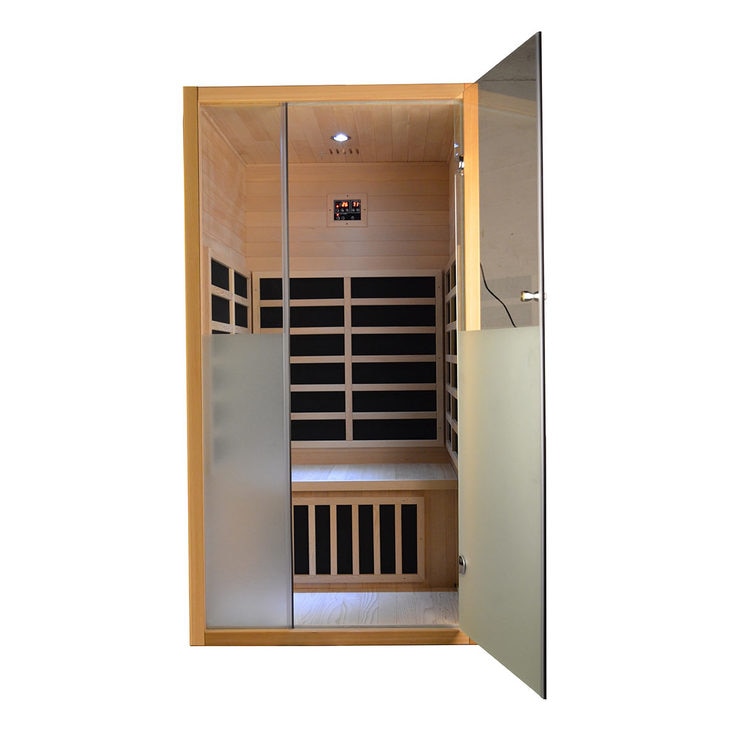 Superior Spas Solis 1 Person Infrared Indoor Sauna Costco UK