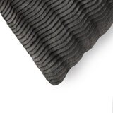 Casual Living Faux Fur Body Pillow in Dark Grey, 50 x 121 cm