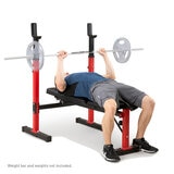 Marcy MWB-5511 Standard Weight Bench with Accessories